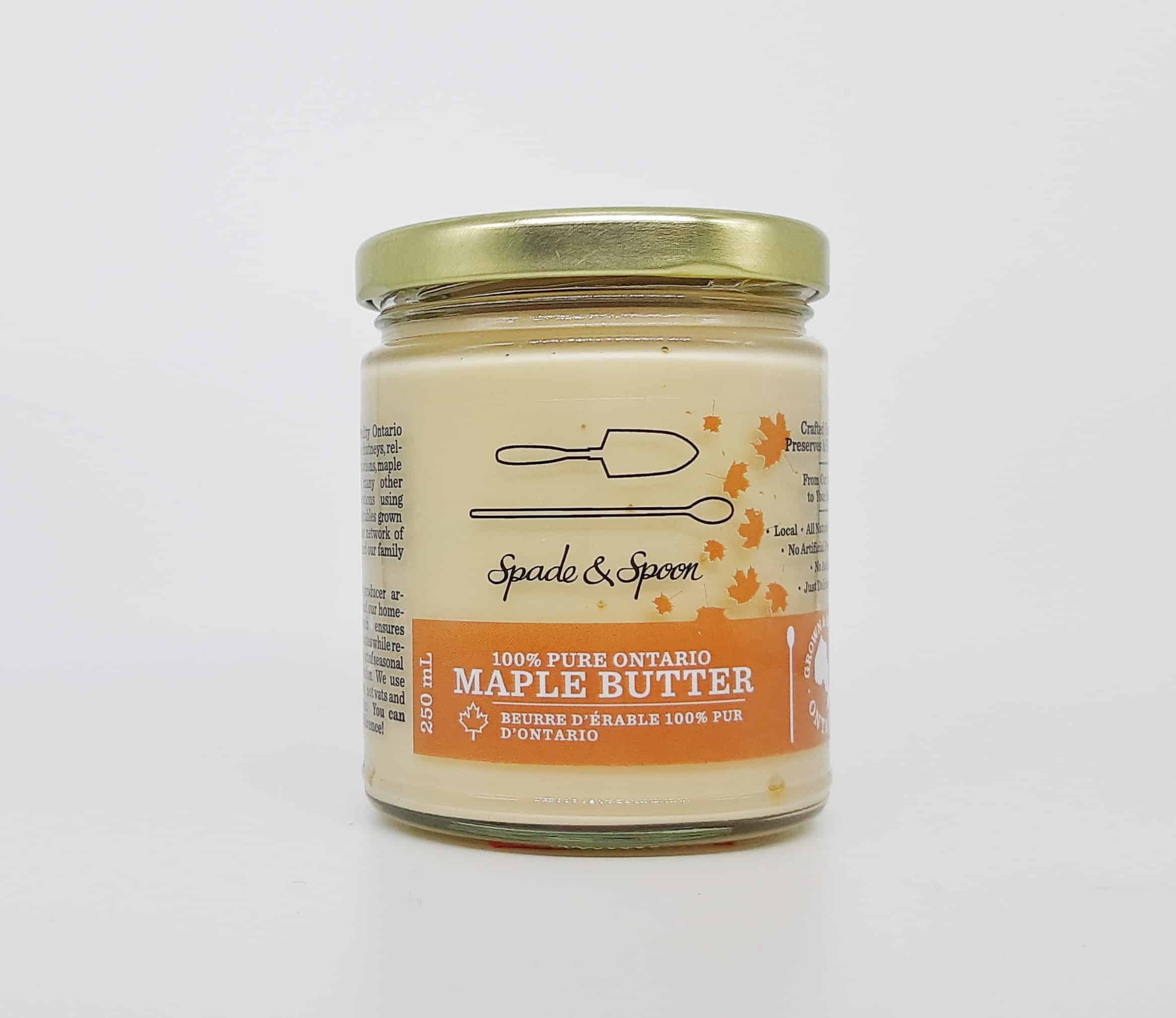 Spreadable maple syrup! try it on your croissants, your muffins, your crumpets, your tea biscuts, your english muffins and your toast. Maple Butter