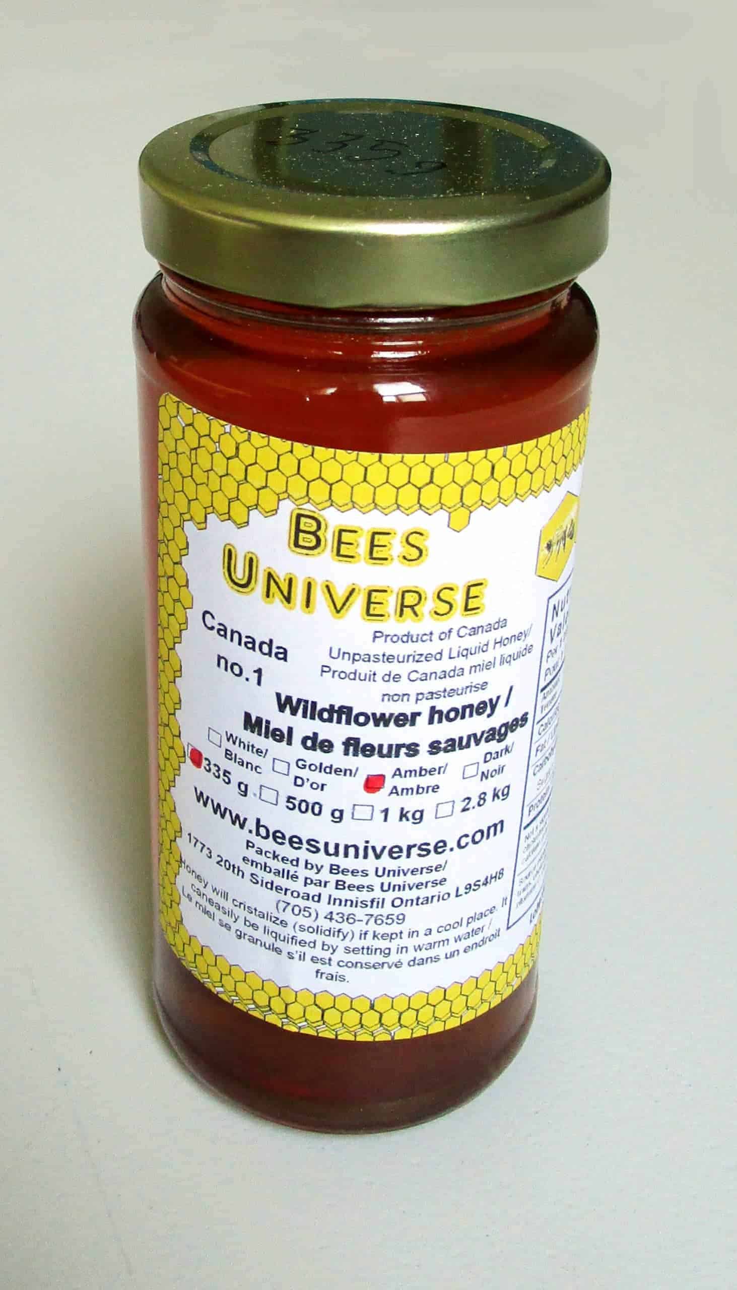 Pure Not Pasteurized Wildflower Honey Wildflower Honey 335g