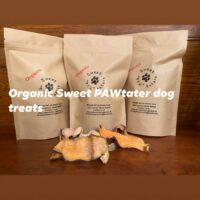 Sweet "PAW"taters dog treats, 60gr