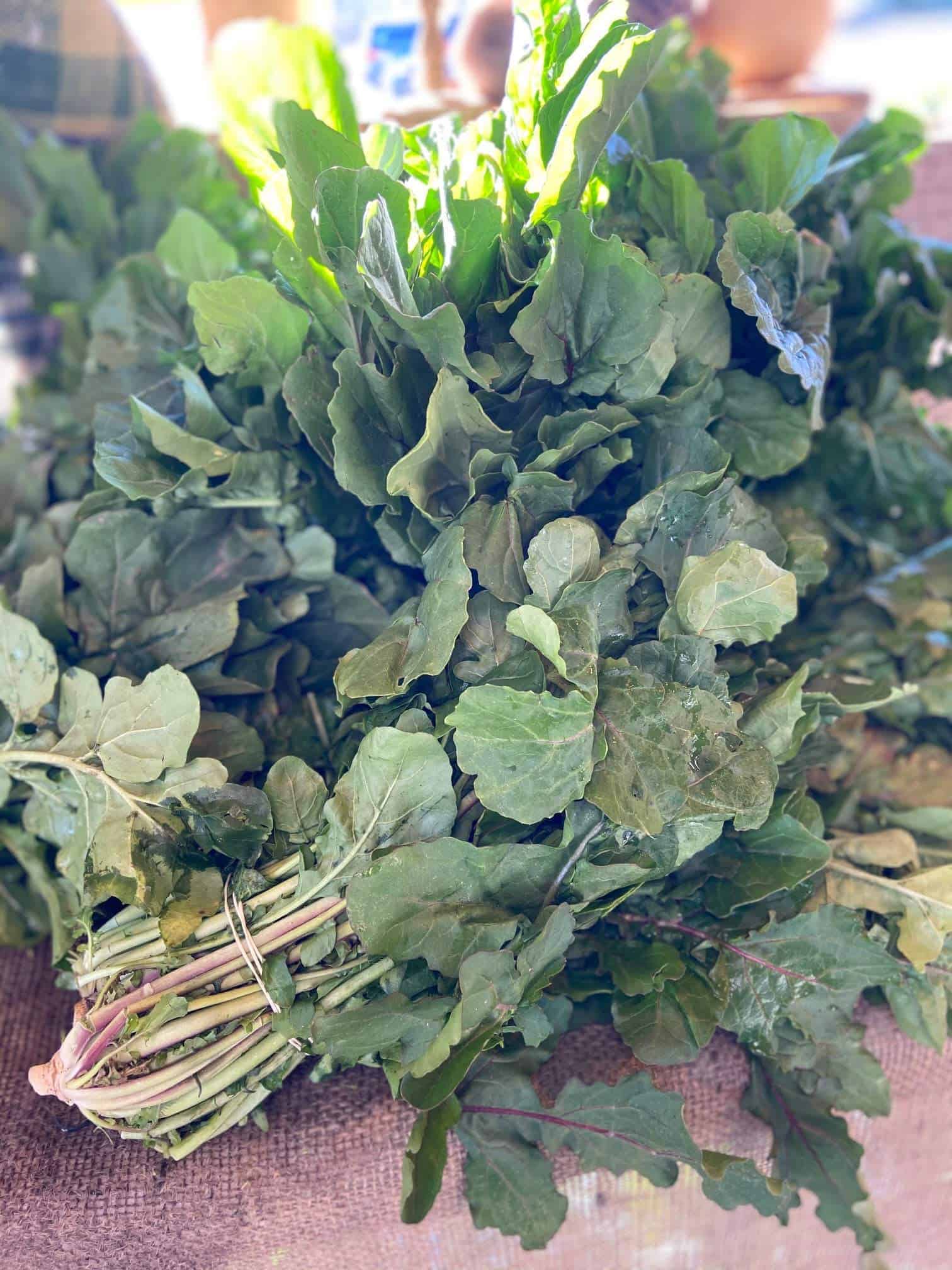 A very generous bunch of peppery goodness to enhance your salads Arugula