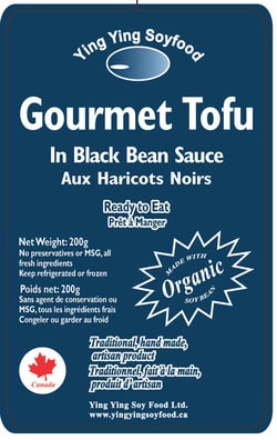 Black bean tofu
