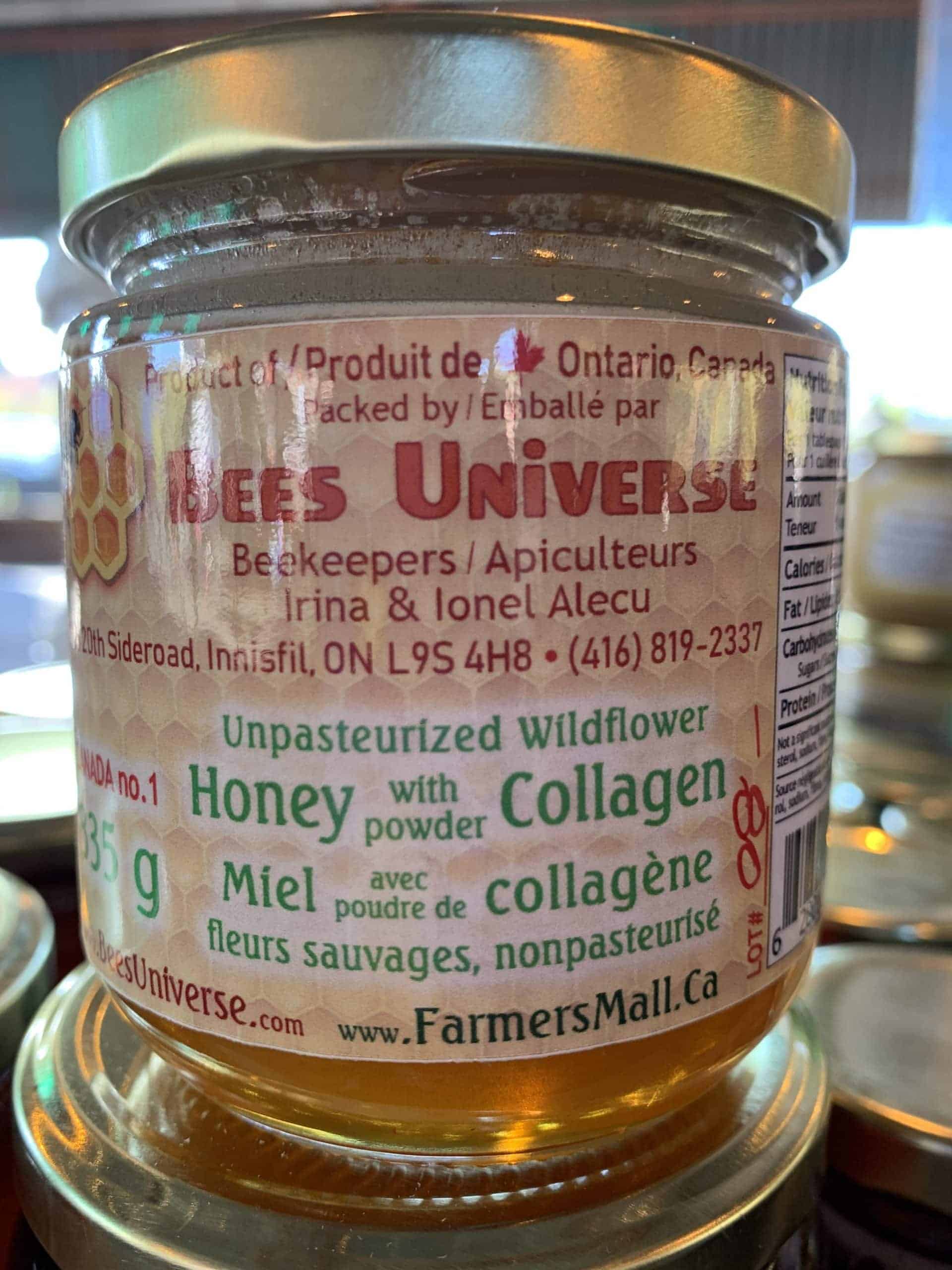 Collagen it's great help for skin and painful joints, too. Honey with Collagen