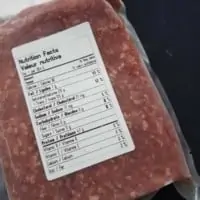 Lamb BBQ Sausage