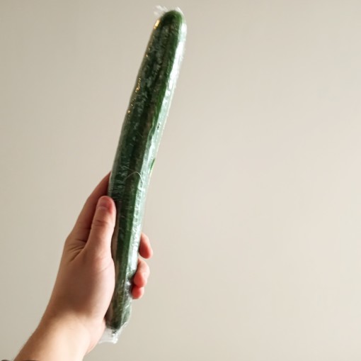 Organic cucumber scaled organic product of ontario