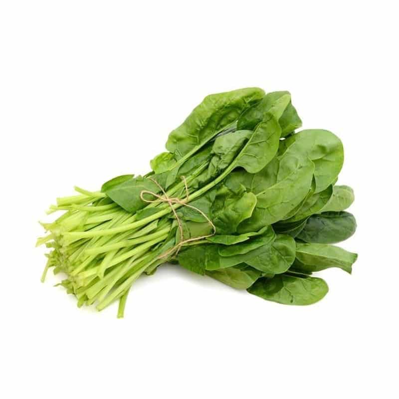 1 Large bunch of green spinach Spinach Bundle