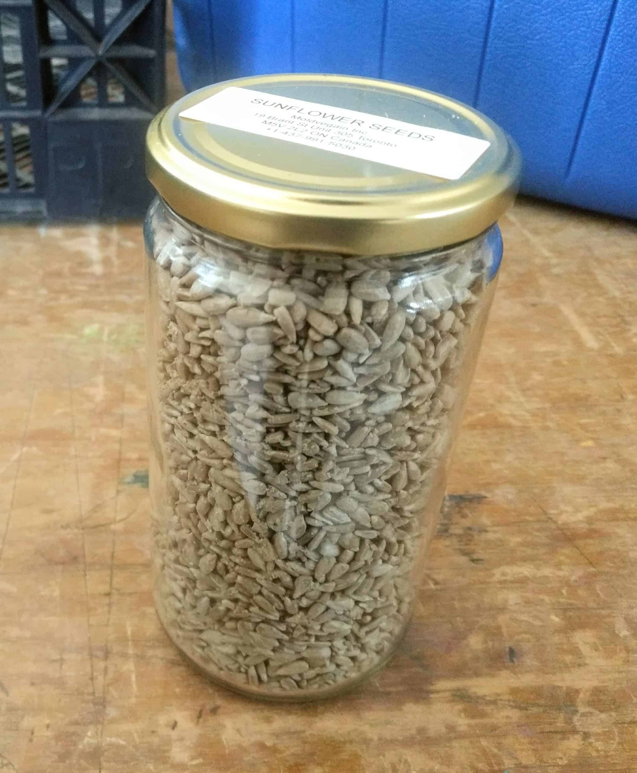 Sunflower seeds jar 750ml