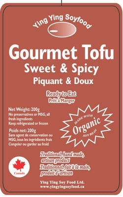 Sweet & spicy tofu