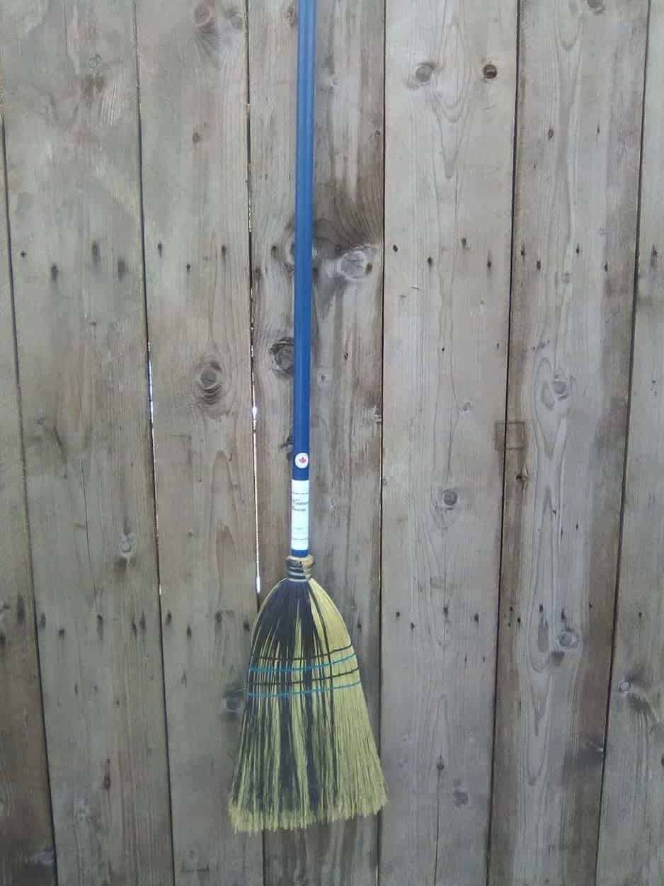 The great canadian outdoor broom with a splash of black