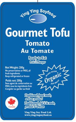 Size: 200g. Shelf life: 4 weeks. Tomato Tofu