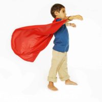 Red Classic Supercape Size 2-3