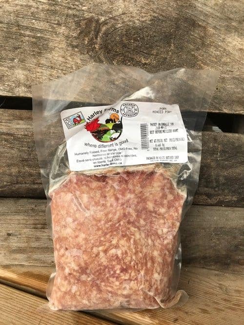 Pasture raised ground pork 1lb Ground pork