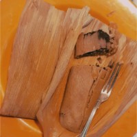Tamales - beans and mexican herbs