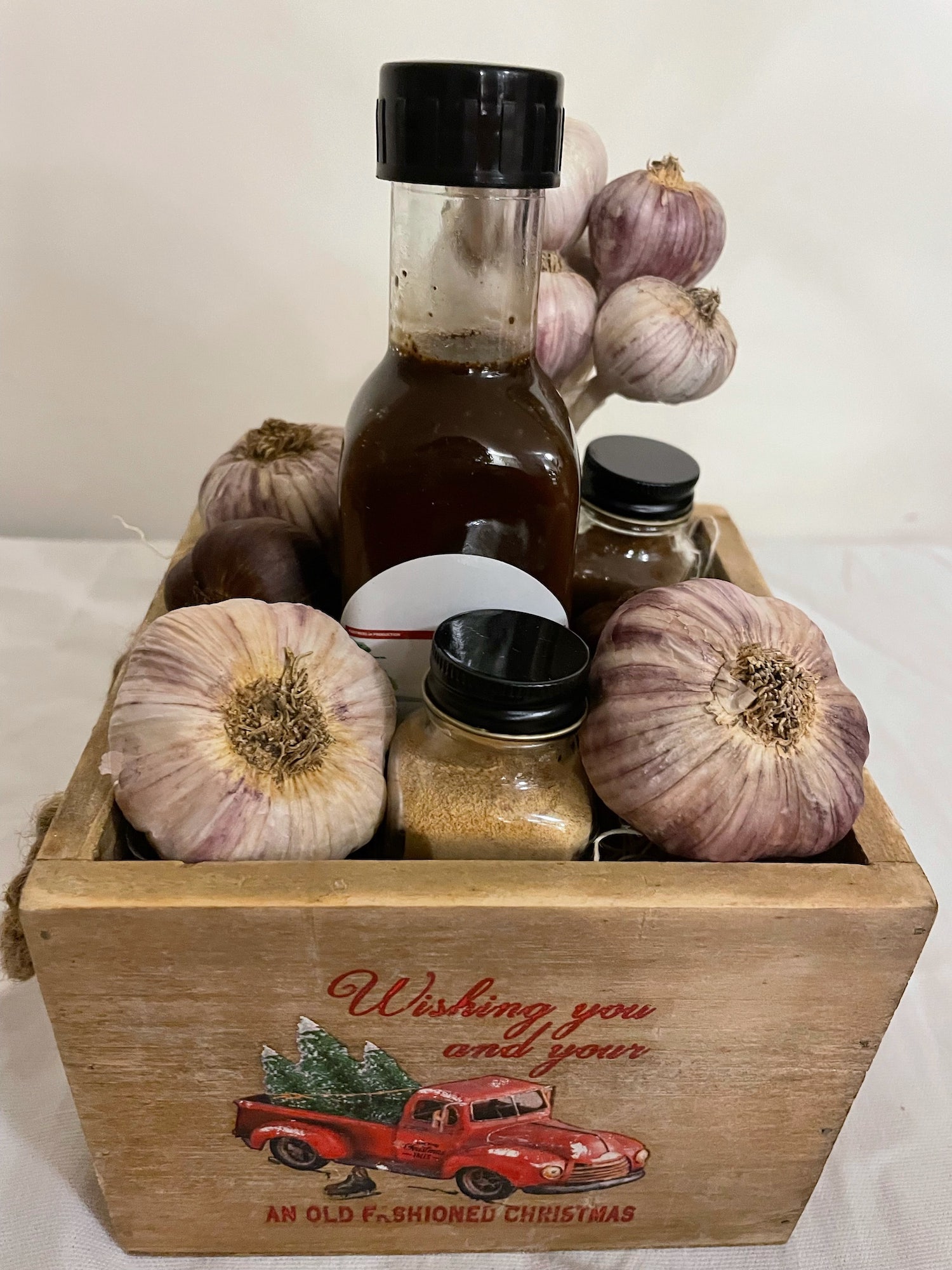 Black garlic dressing, garlic powder, black garlic and powder, big roasting garlic Garlic Lovers Gift Black garlic dressing, garlic powder, black garlic and powder, big roasting garlic