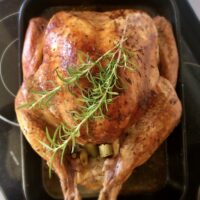 Local cruelyy free roast turkey ingredients: chicken, chicken stock, tomato, tomato paste, 35% cream, butter, onion, garlic, cumin, ginger, cayenne, bayleaf