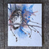 Eastern Screech Owl - seed paper greeting card