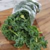 SOS Kale scaled Cert. organic - our own! 2 lbs. Roasted or raw - these are mild, crunchy and delicious!