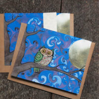 Animus: eyes to the world  - seed paper greeting card