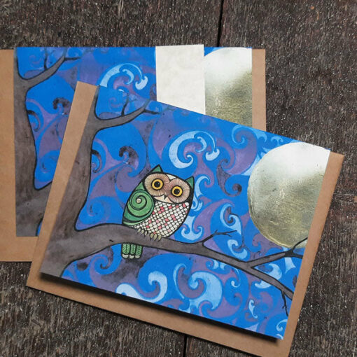 Animus: eyes to the world  - seed paper greeting card